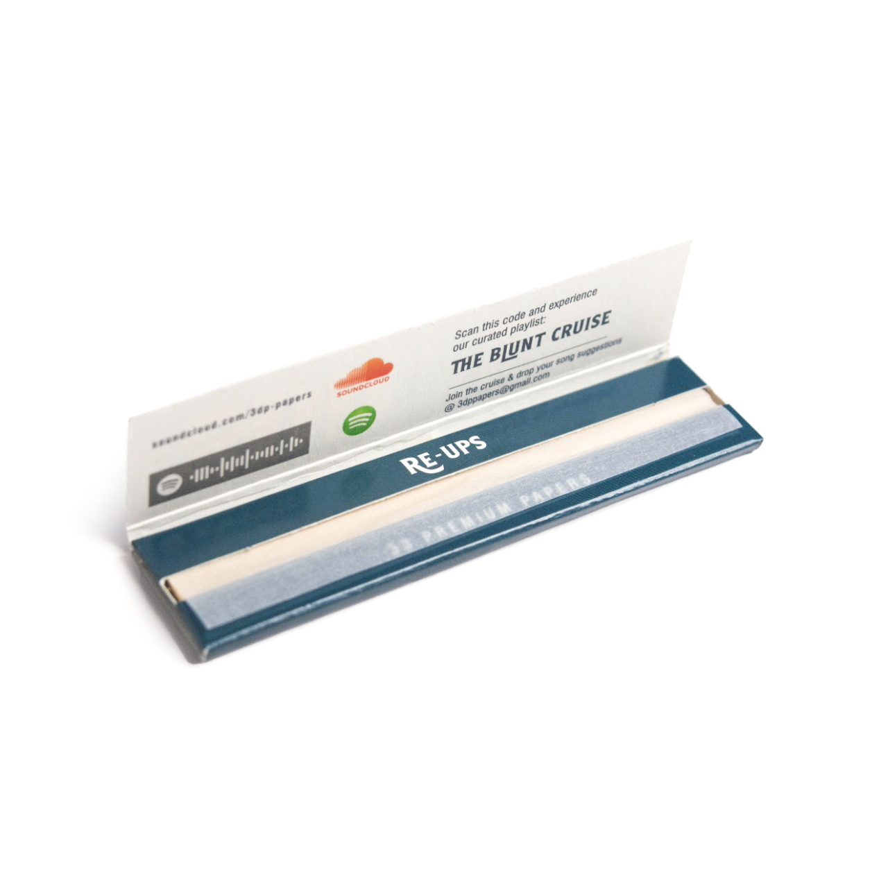 3DP Roling Paper & Roach Pad Combo [White & Brown] | Pack Of 5